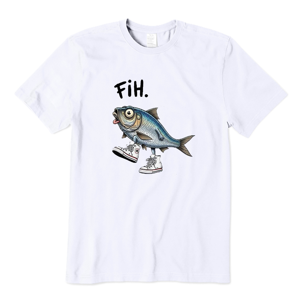Fih Shoes Fish T-Shirt for Women