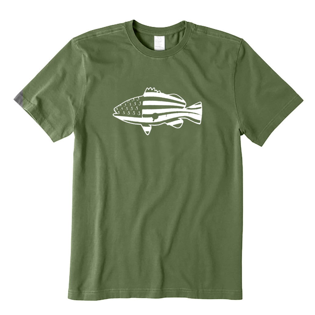 Star Striped Fish T-Shirt