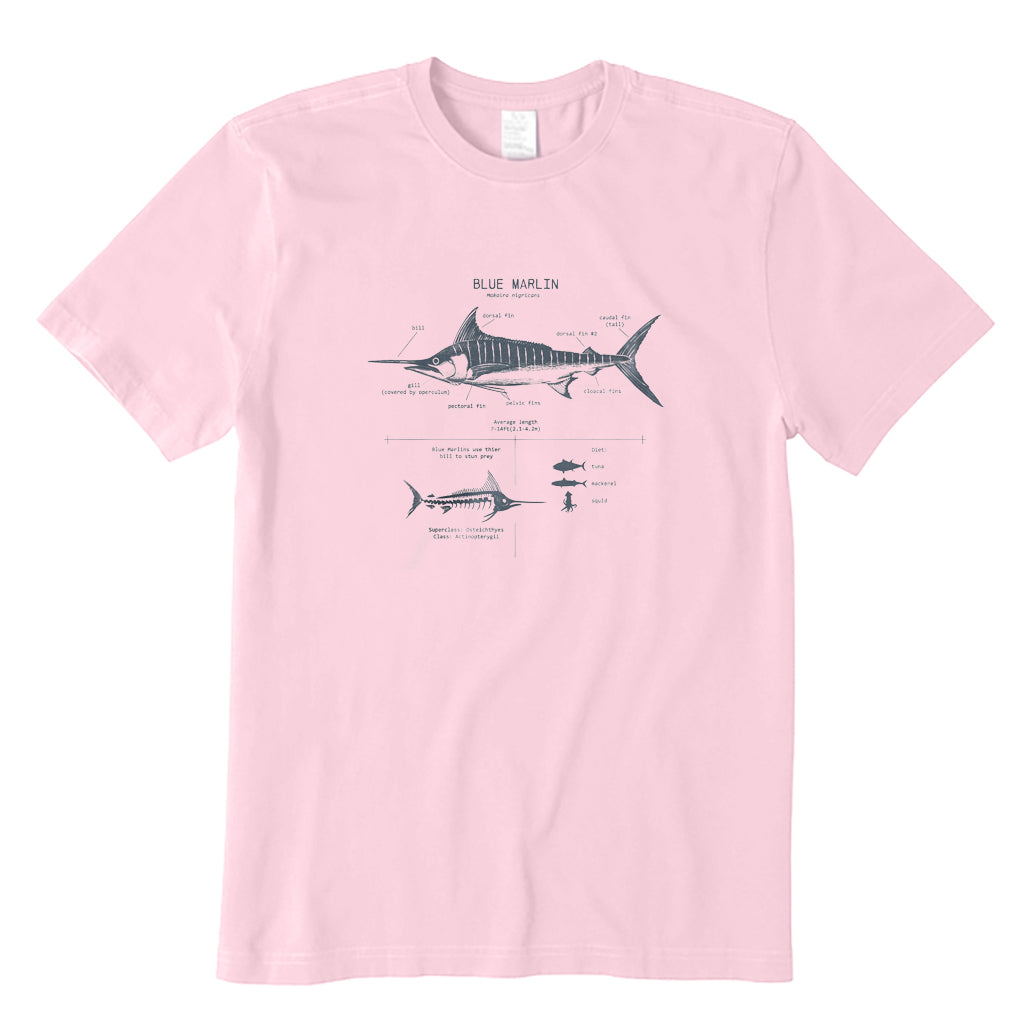 Blue Marlin Anatomy T-Shirt