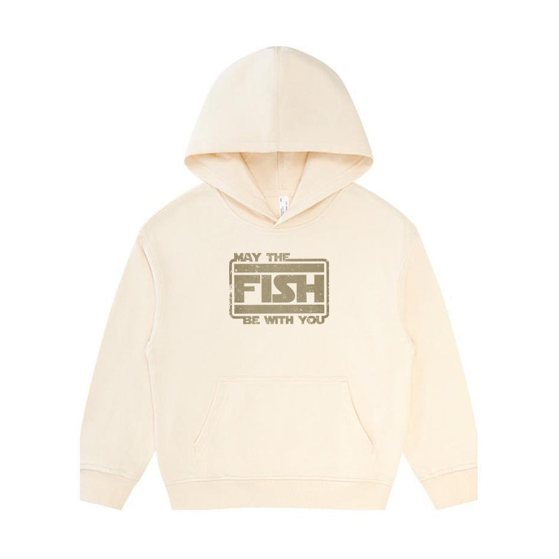 May The Fish Be with You Kid's Hoodie