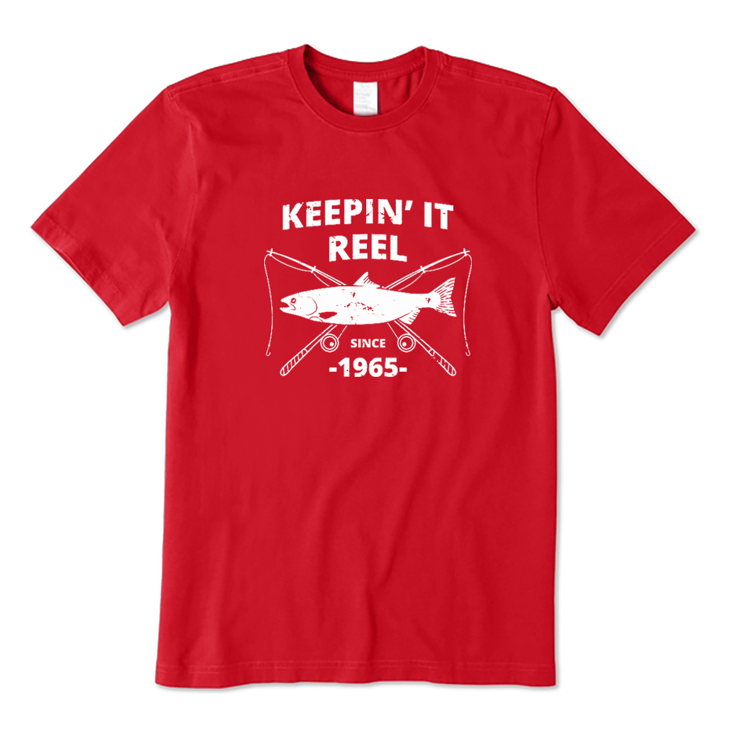 Personalized Keepin It Reel Since 1965 T-Shirt
