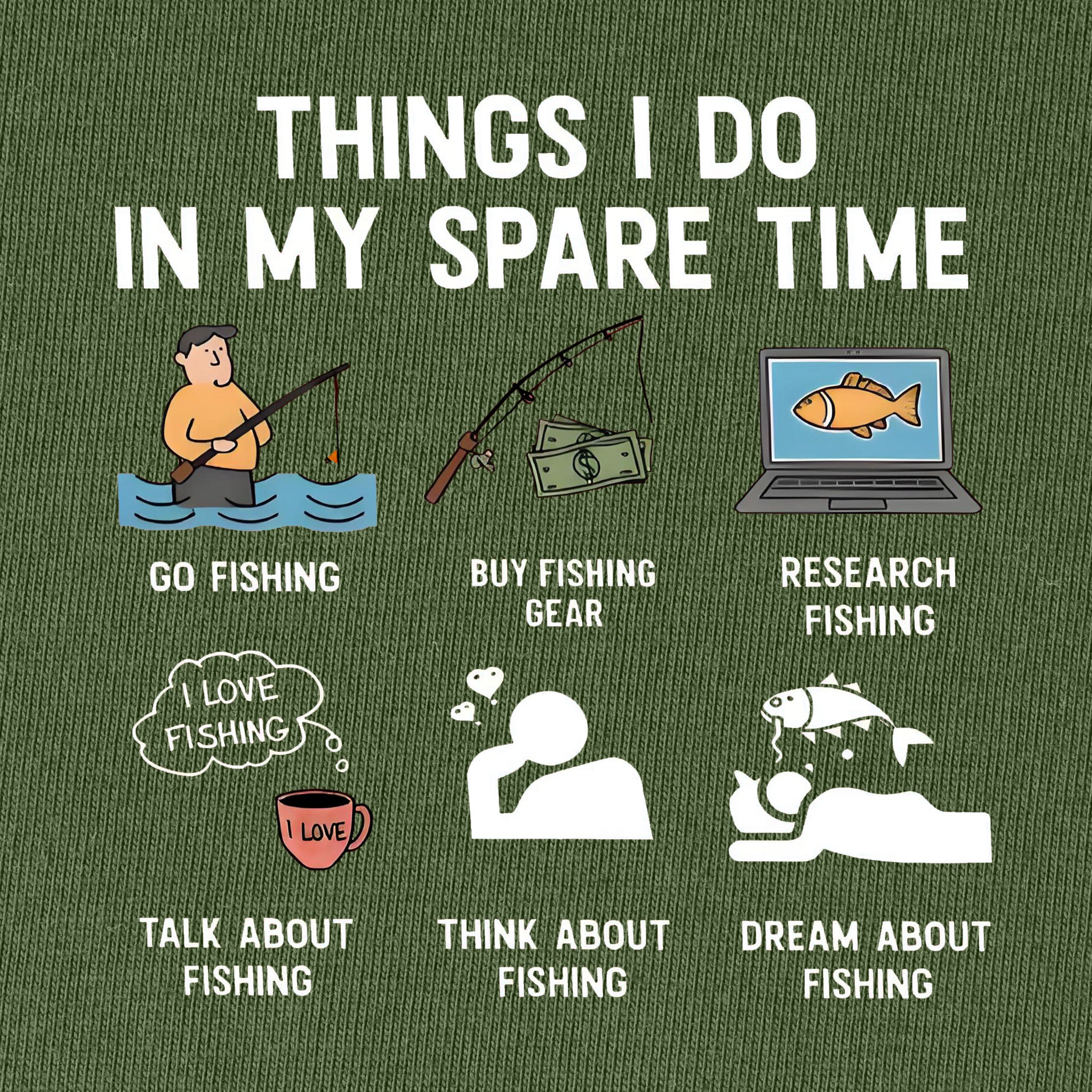 Things I Do In My Spare Time T-Shirt for Women