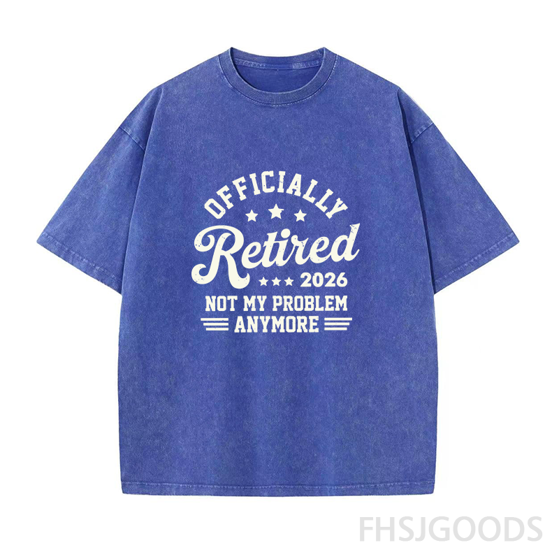 Funny Retirement Unisex Distressed T-Shirt