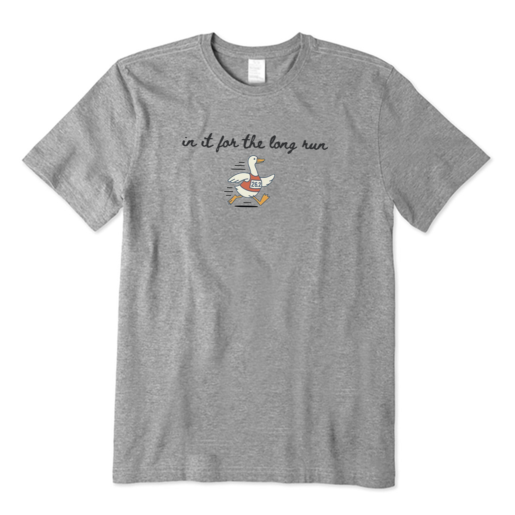 Funny Goose Marathon Runner T-Shirt