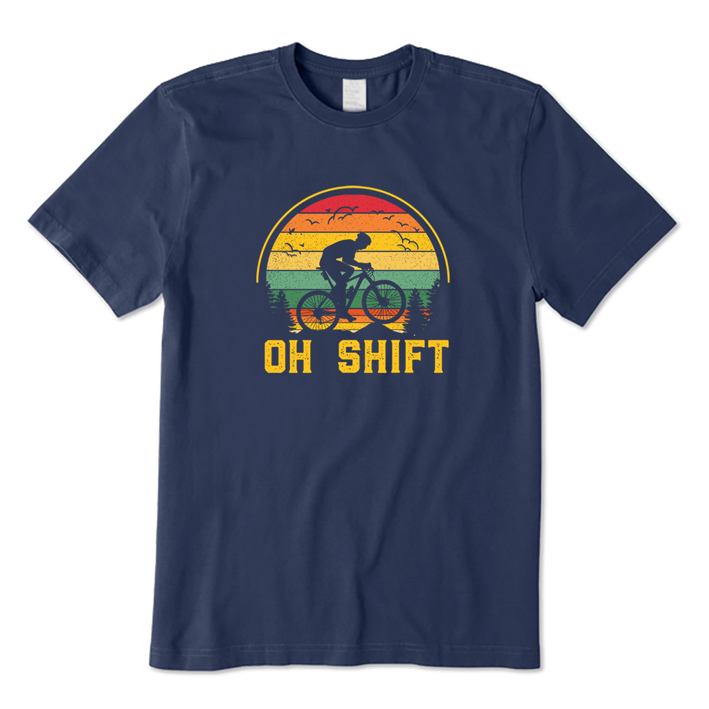 Oh Shift Mountain Biking T-Shirt