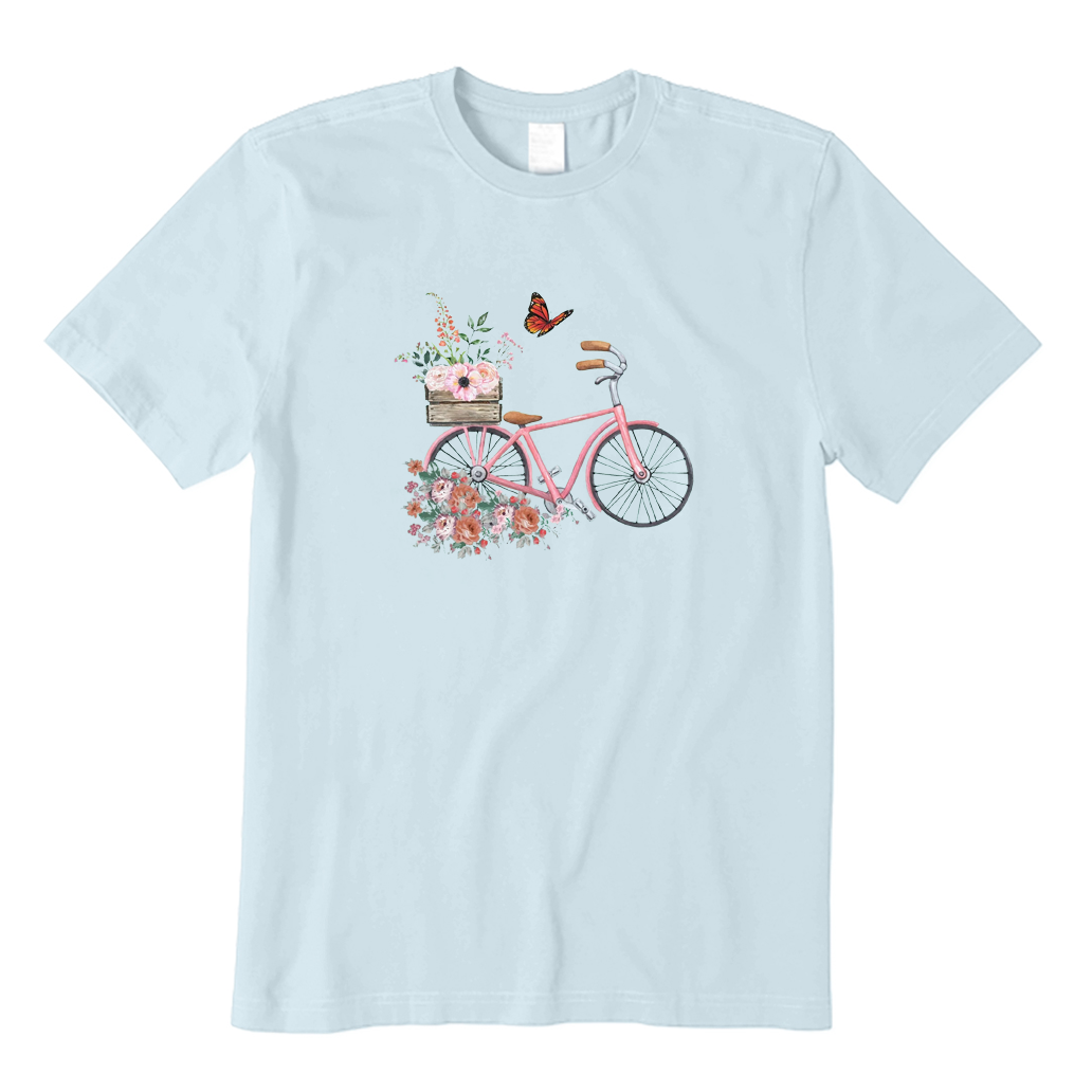 Floral Bicycle T-shirt