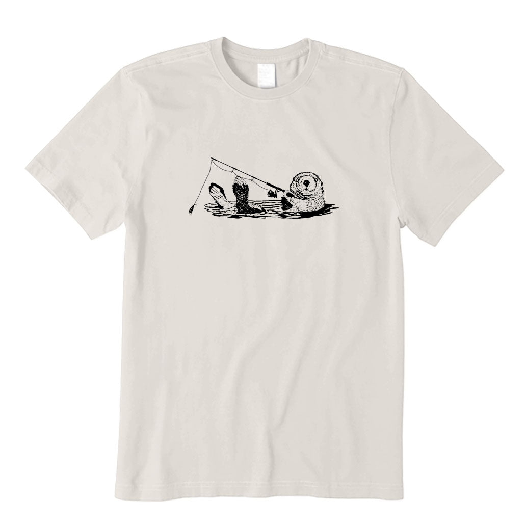 Otter Fishing T-Shirt