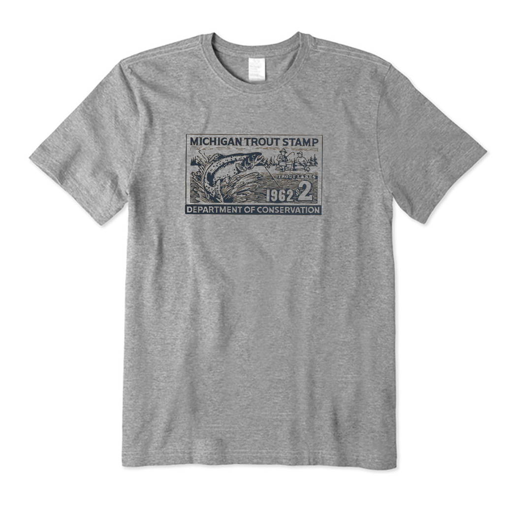 Michigan Trout Fishing T-Shirt