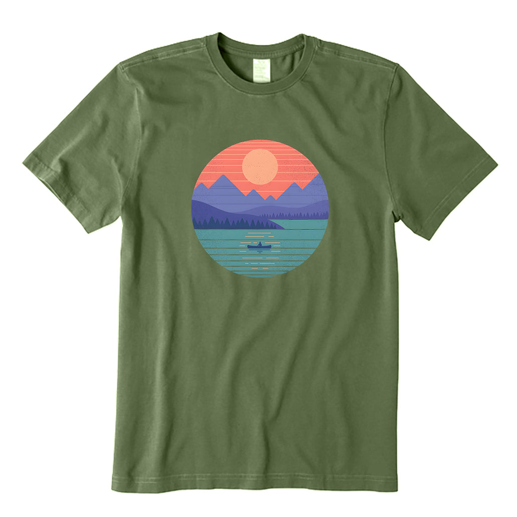 Peaceful Reflection On The Lake T-Shirt