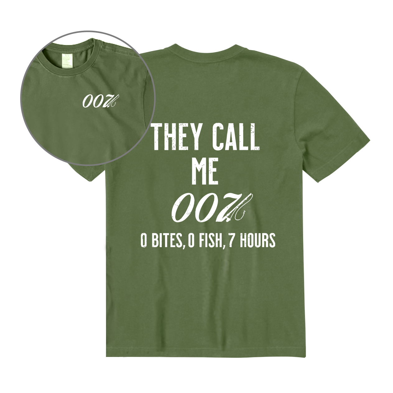They Call Me 007 Back Graphic T-Shirt