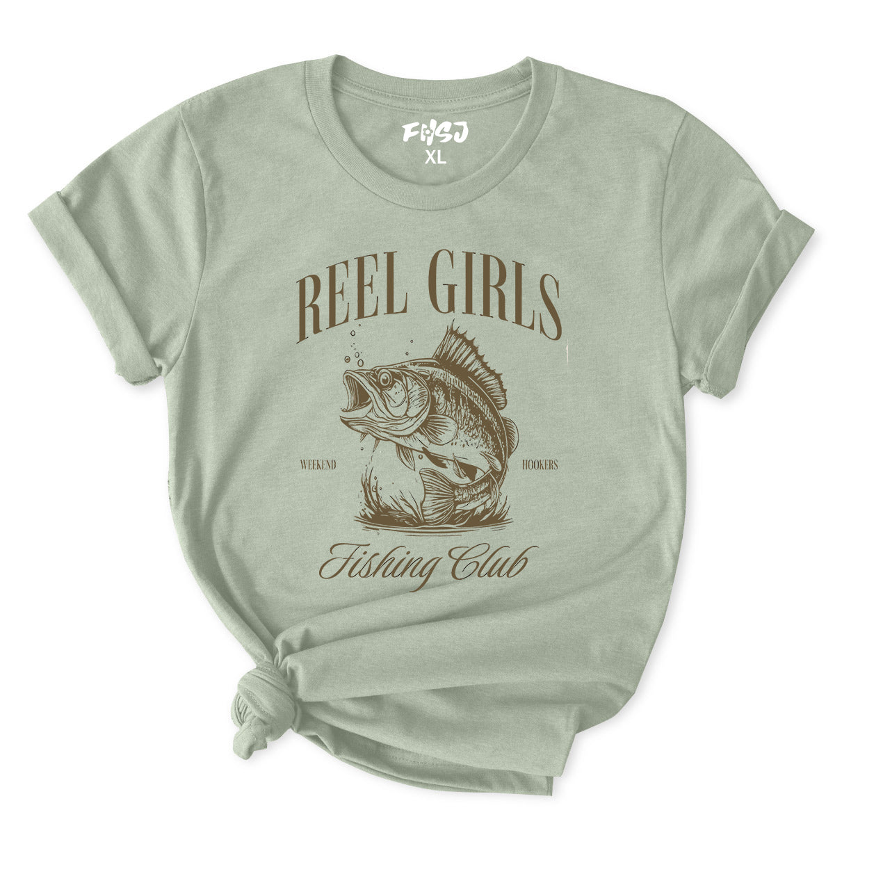 Reel Girls Fishing Club T-Shirt for Women