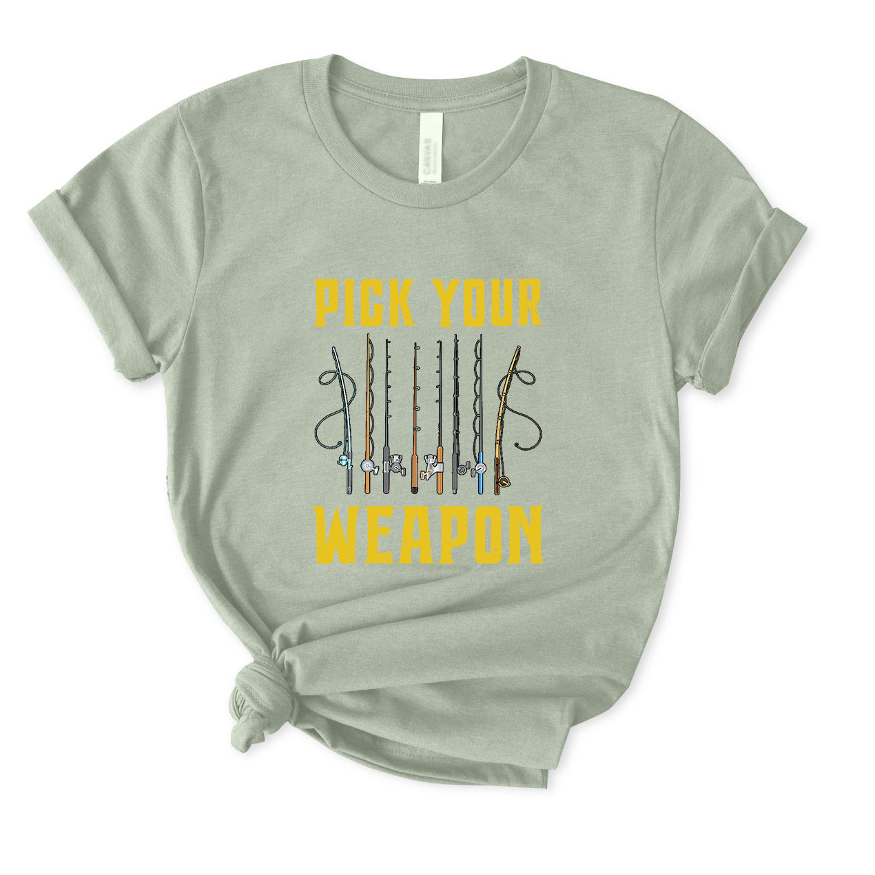 Pick Your Weapon T-Shirt for women