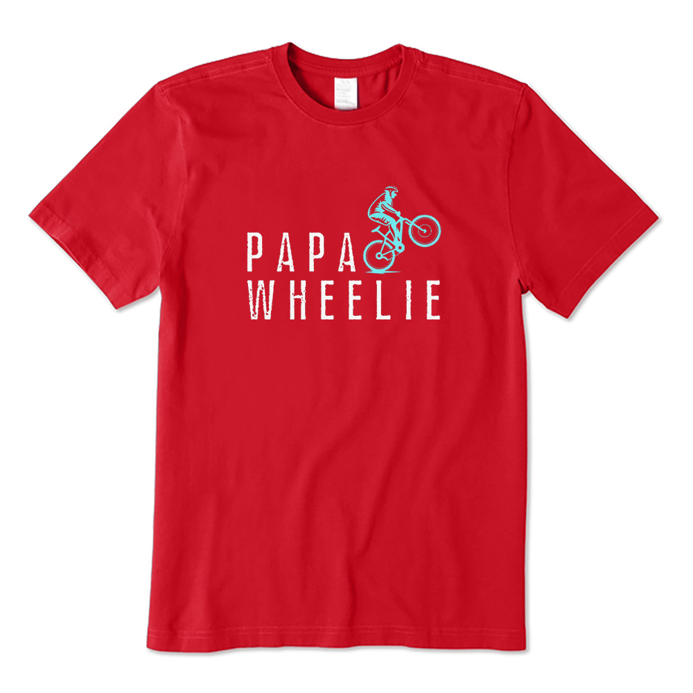 Papa Wheelie Cycling T-Shirt