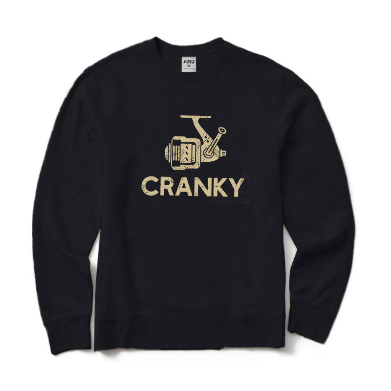Cranky Fishing Crewneck Sweatshirt