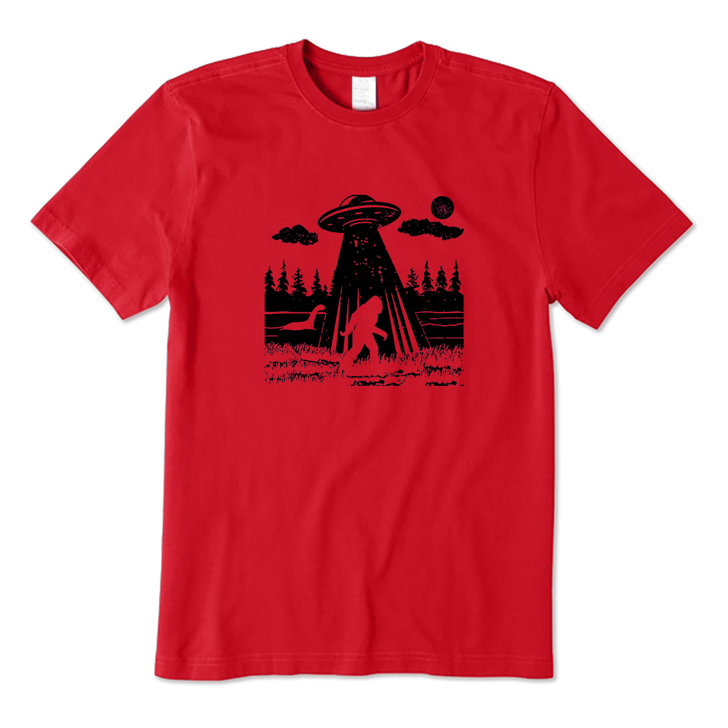 Bigfoot Camping Hiking T-Shirt