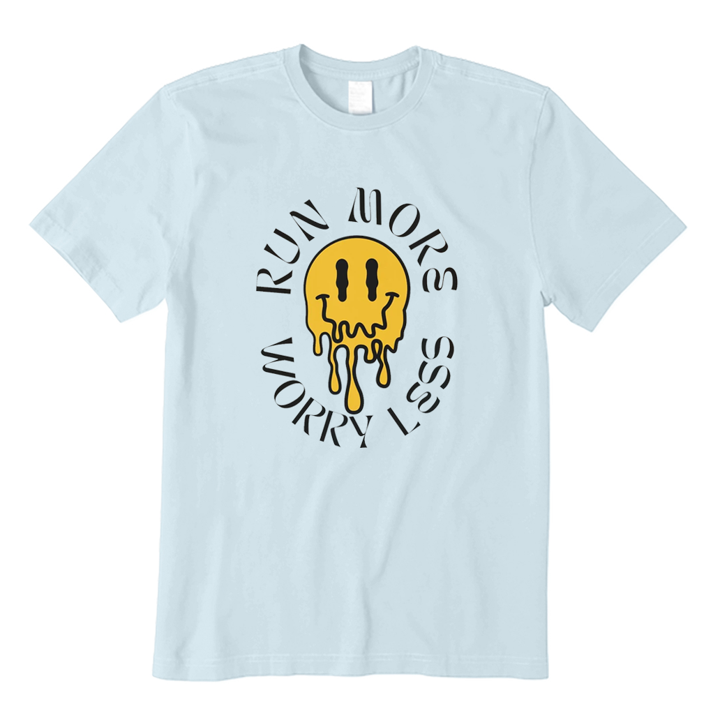 Run More Worry Less T-shirt