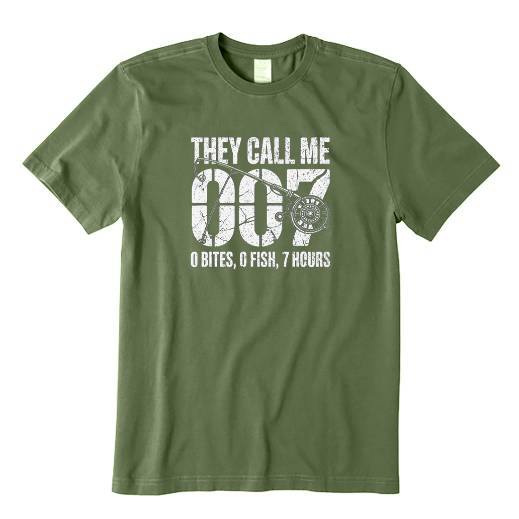 Funny Fishing 007 T-Shirt