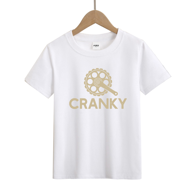 Cranky Funny Bike Kids T-Shirt