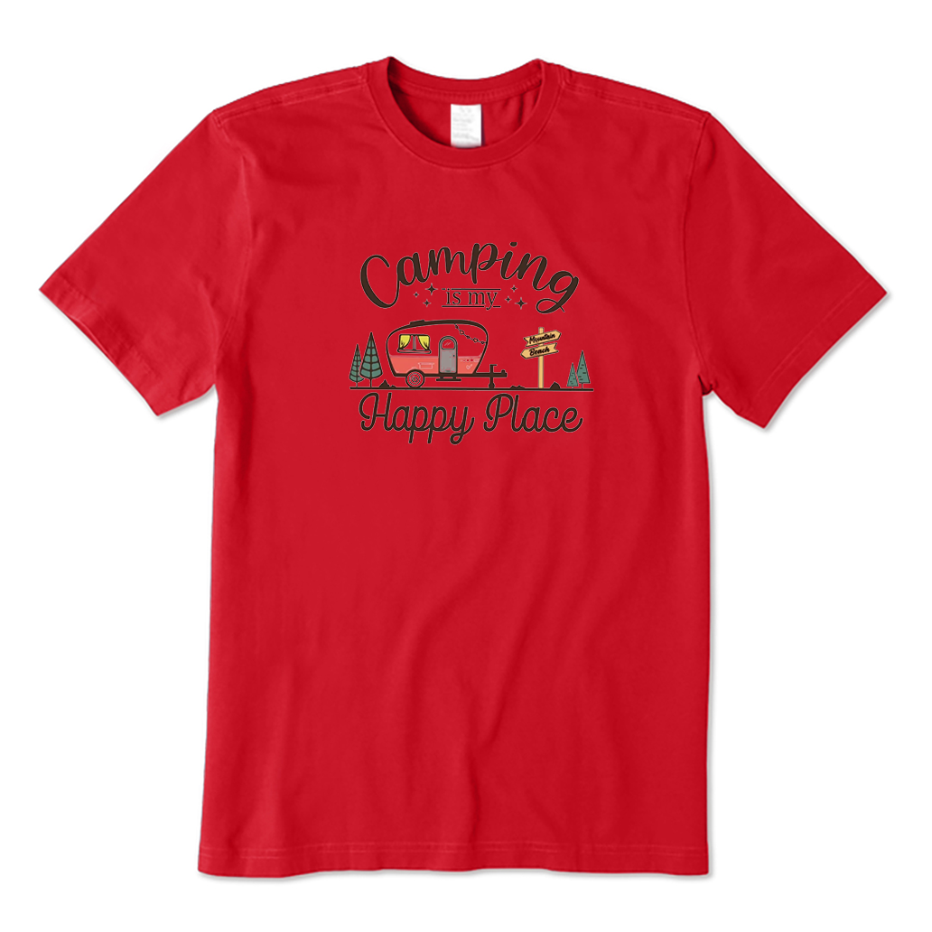 Camping Is My Happy Place T-Shirt