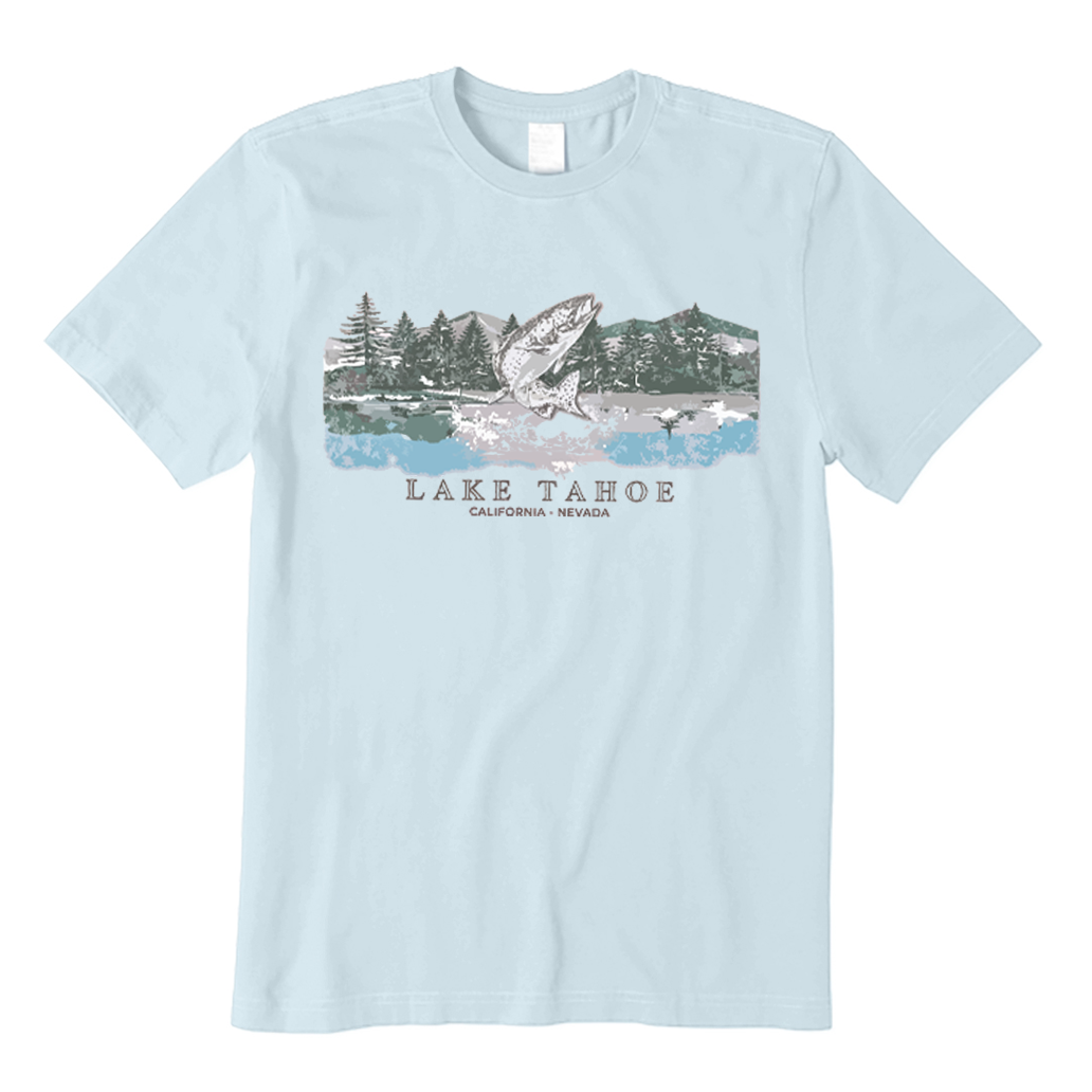Vintage Lake Tahoe Fish T-shirt