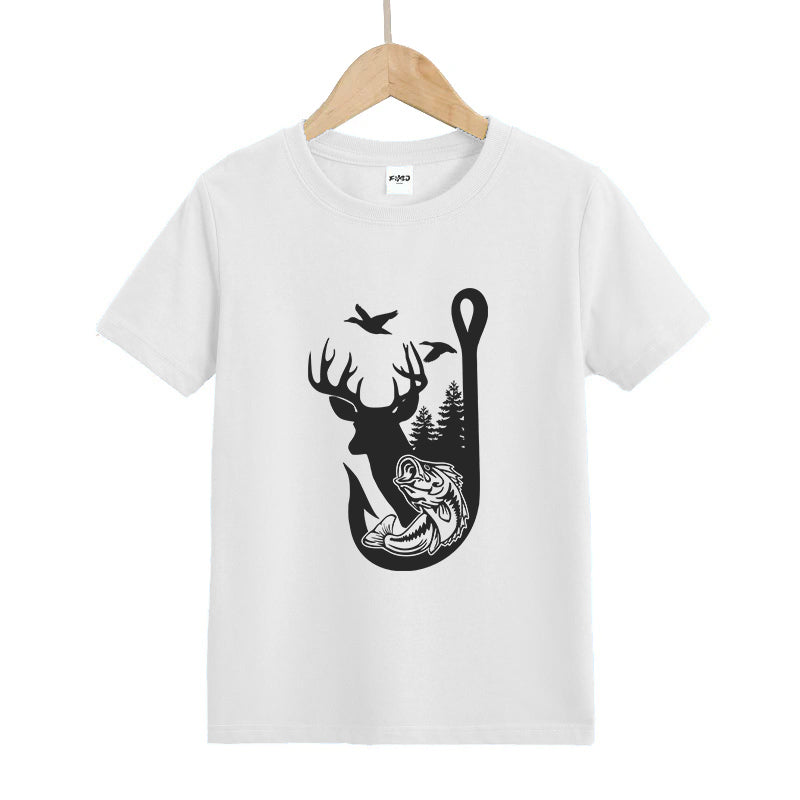 Fishing and Hunting Kid's T-Shirt