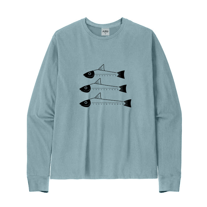 FISH RULER Long Sleeve T-Shirt