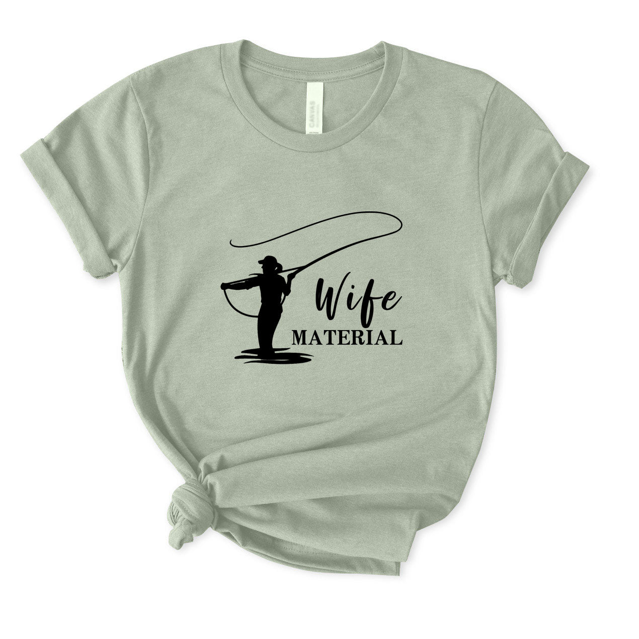 Wife Material T-Shirt for Women