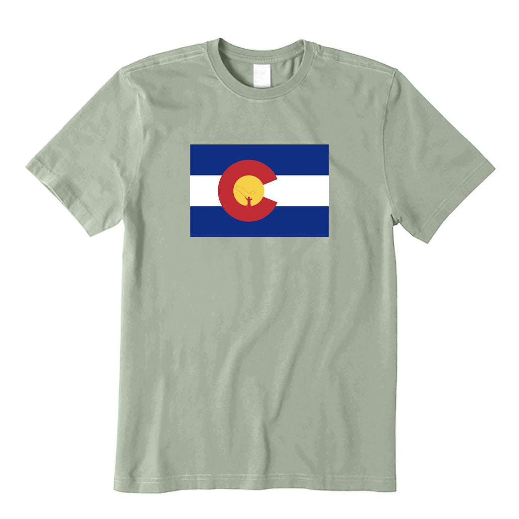 Colorado Flag Fly Fishing T-Shirt