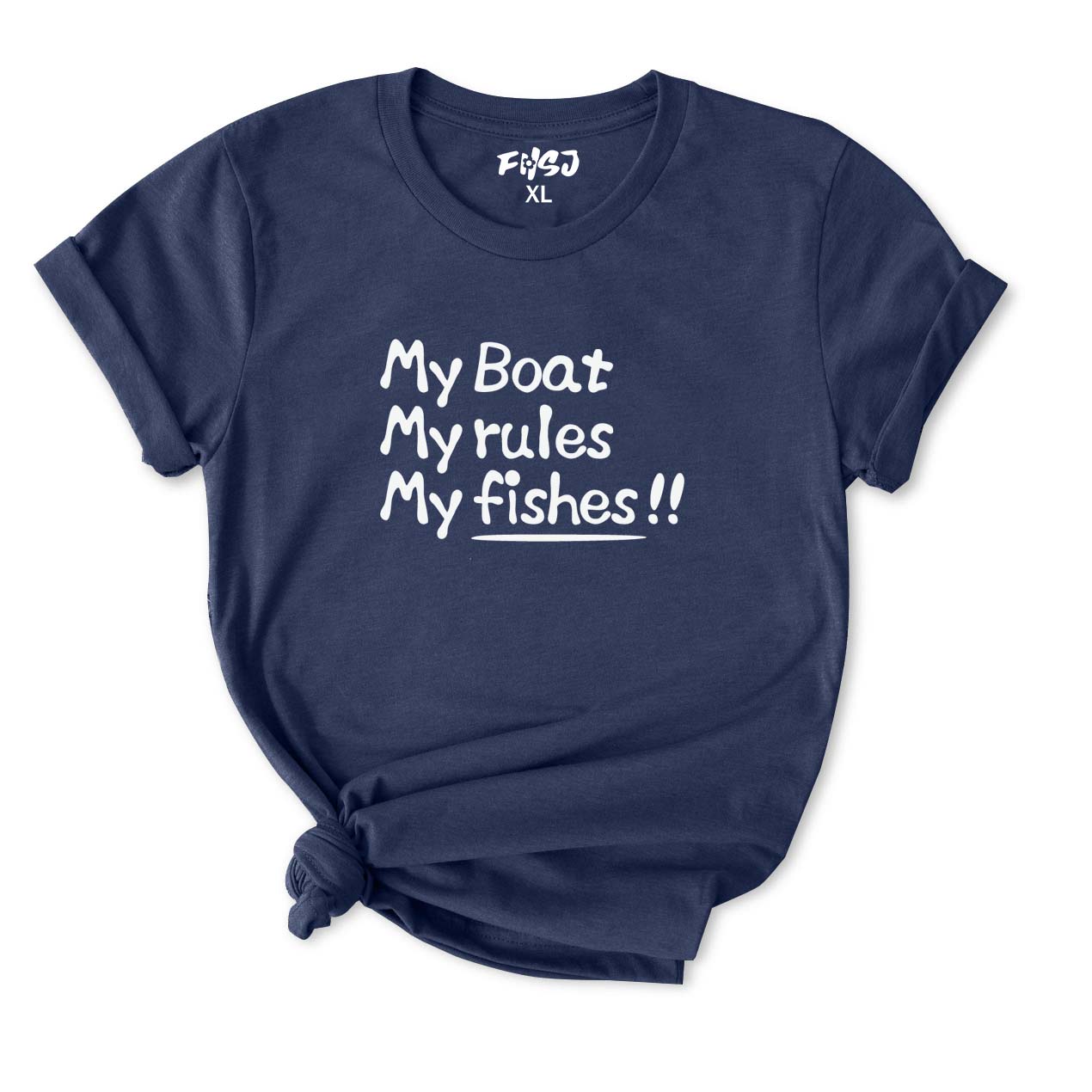 My Boat My Rules My Fish T-Shirt for Women