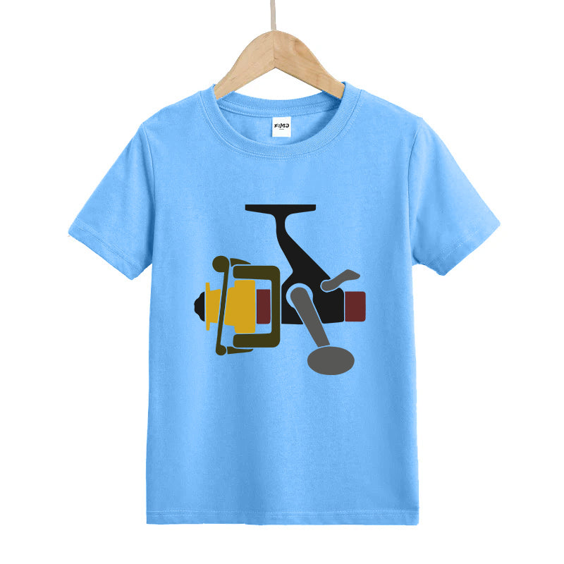 Spinning Reel Kid's T-Shirts