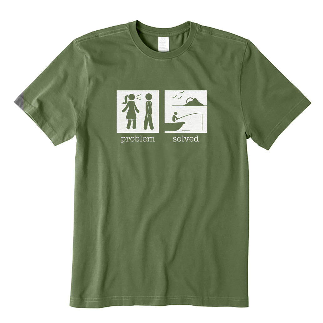 Fishing Solved All Problems T-Shirt