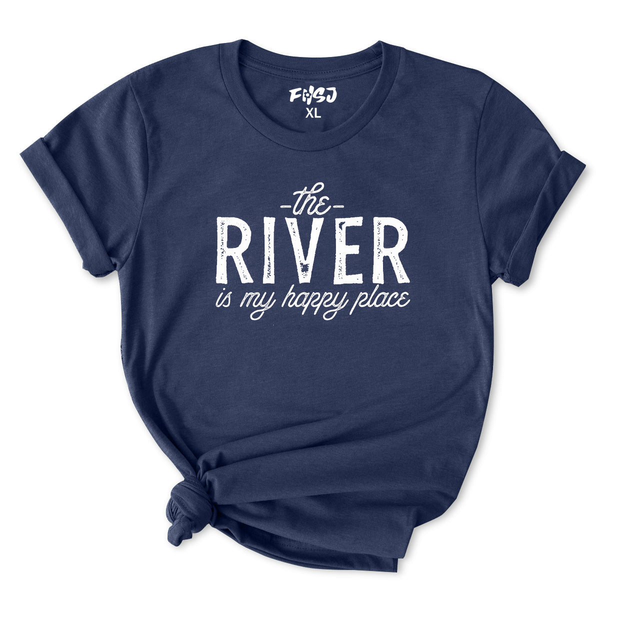 The River Is My Happy Place T-Shirt for Women