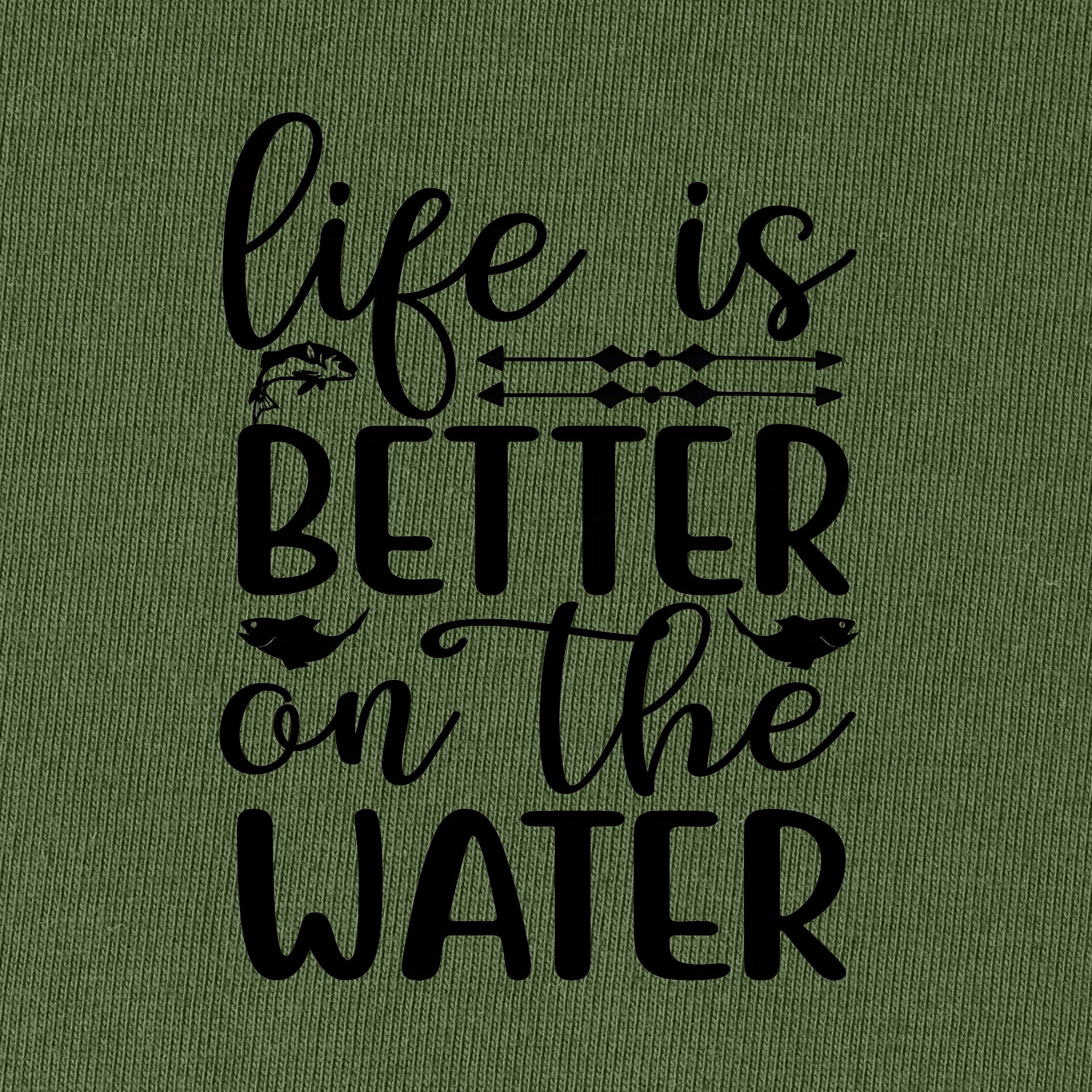 Lite Is Better On The Water T-Shirt for Women