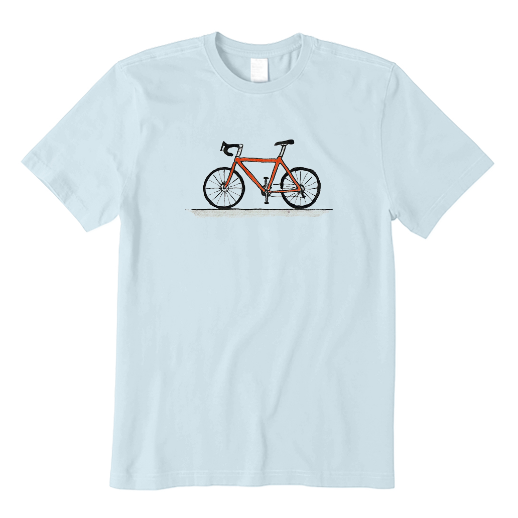 Red road bike T-Shirt