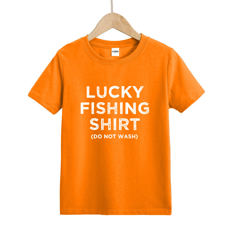 Lucky Fishing Shirt Kids T-Shirt