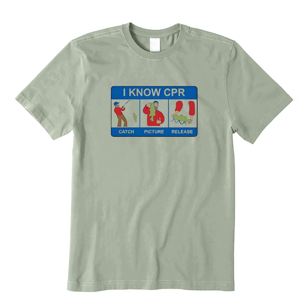 I Know Cpr Catch Picture Release T-Shirt