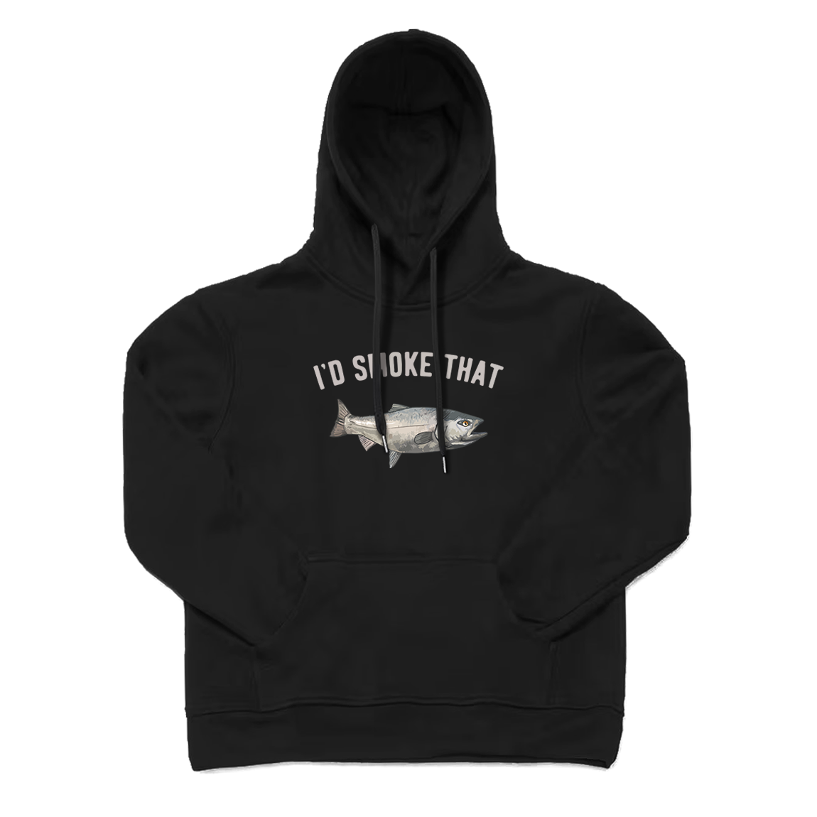 I'd Smoke That Salmon Fishing Hoodie