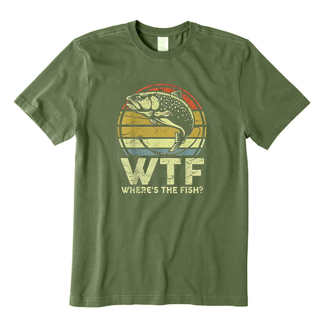 Wtf Wheres The Trout Fish Papa Lover T-Shirt