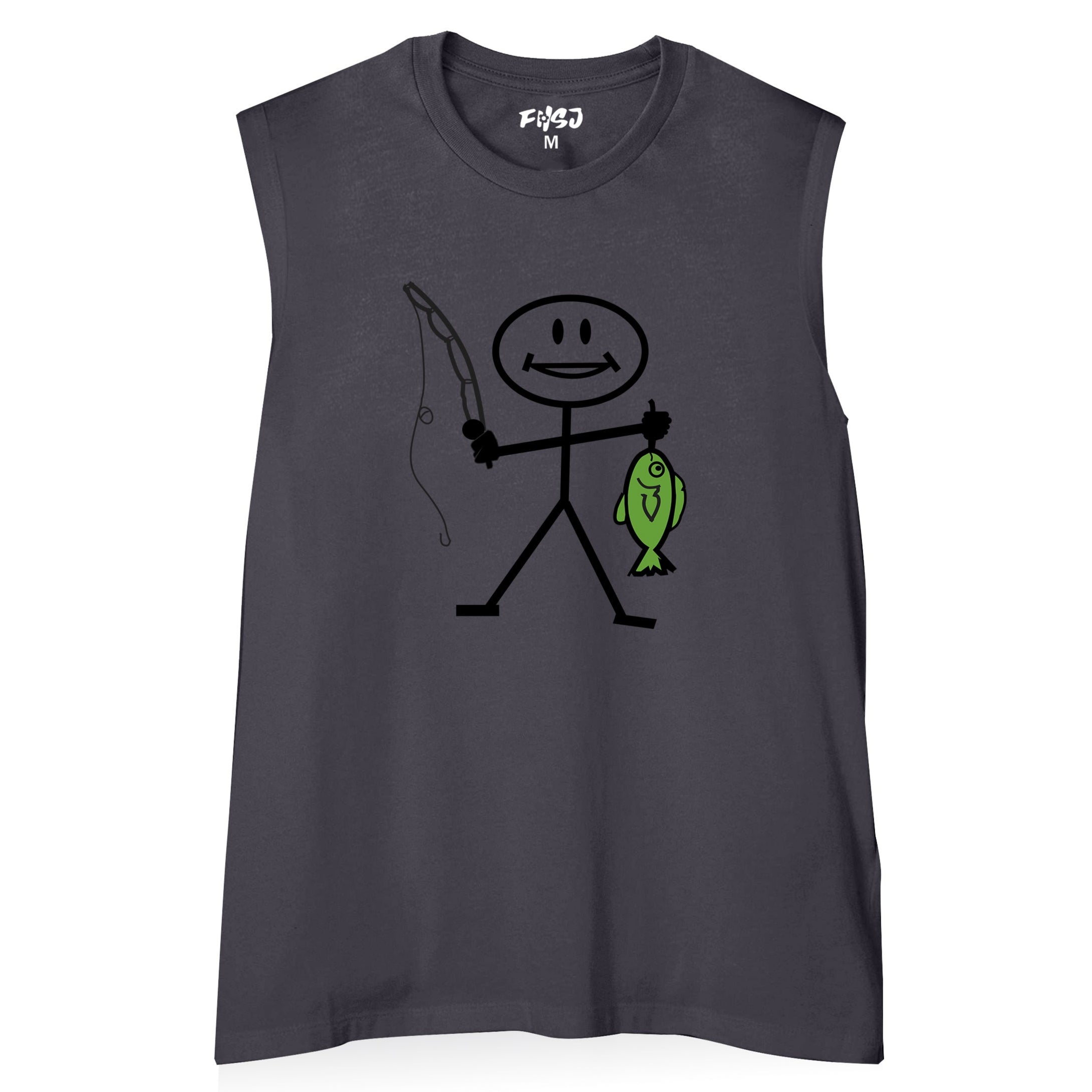 Women Happy Fishing Tank Top