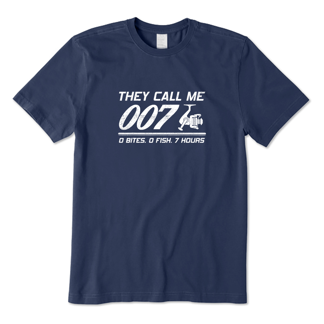 They Call Me 007 Fishing T-Shirt