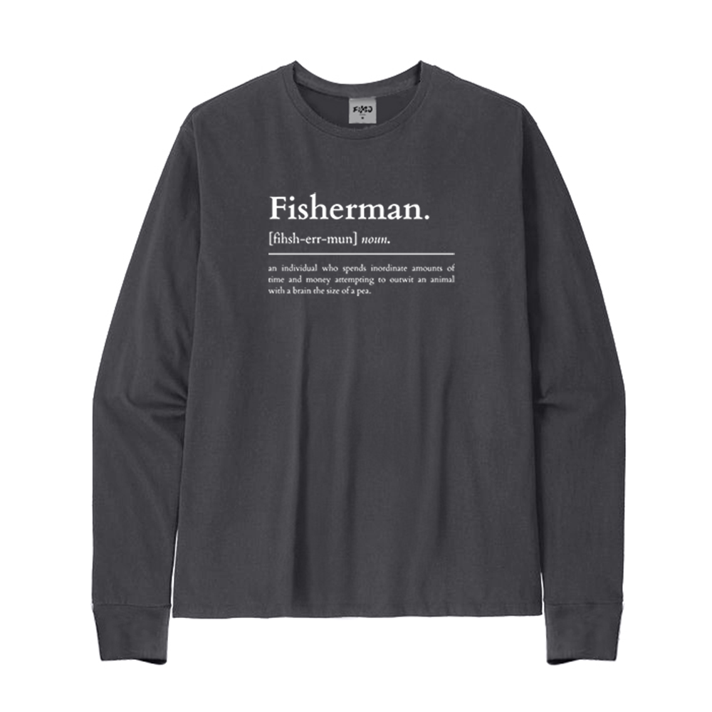 Fisherman Definition Long Sleeve T-Shirt
