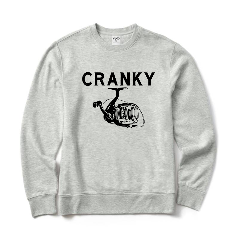 Cranky Fishing Crewneck Sweatshirt