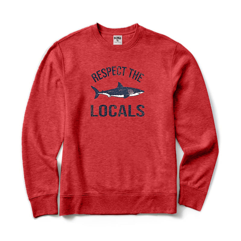 Respect The Locals Crewneck Sweatshirt