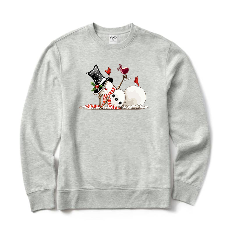 Christmas Snowman Crewneck Sweatshirt