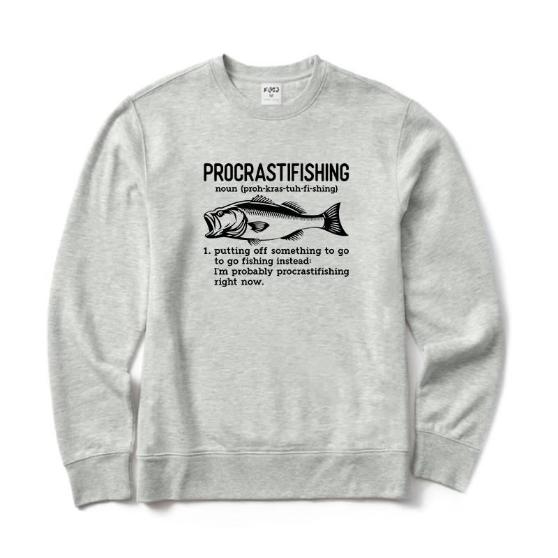 Procrastifishing Definition Sweatshirt