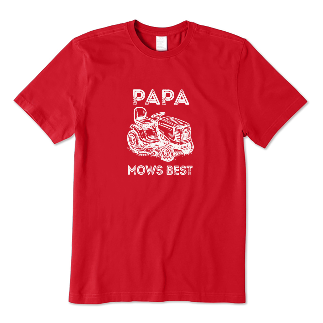 Papa Mows Best T-shirt