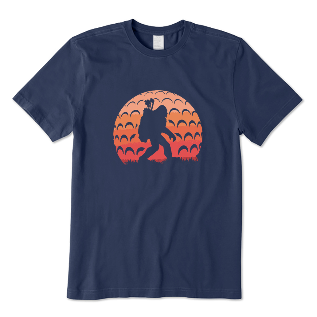Retro Bigfoot Golf T-shirt