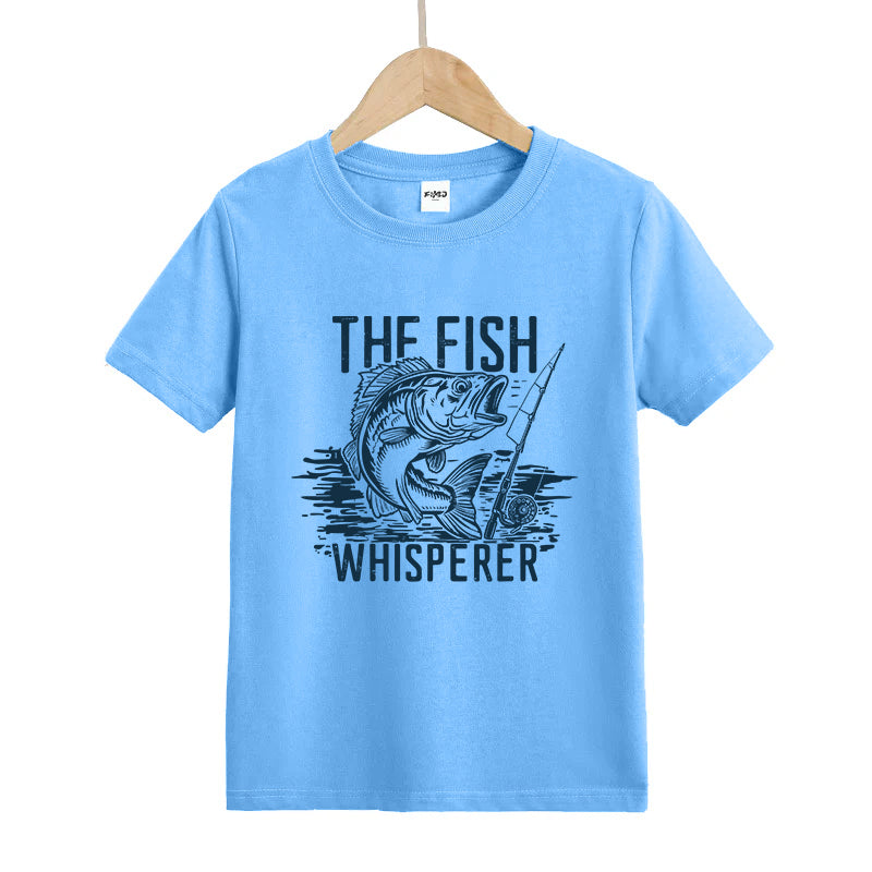 The Fish Whisperer Kids T-Shirt