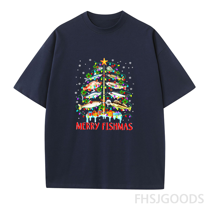 Merry Fishmas Unisex T-Shirt