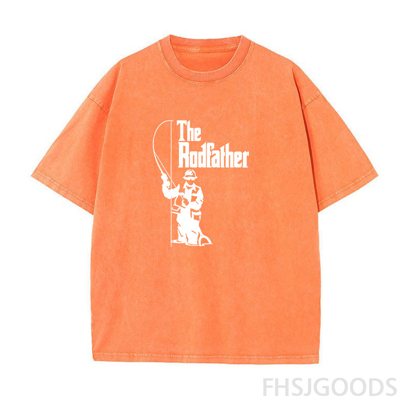 The Rodfather Unisex Distressed T-Shirt